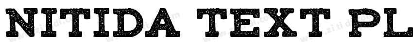 Nitida Text Plus Bol字体转换 Nitida Text Plus Bol字体转换
